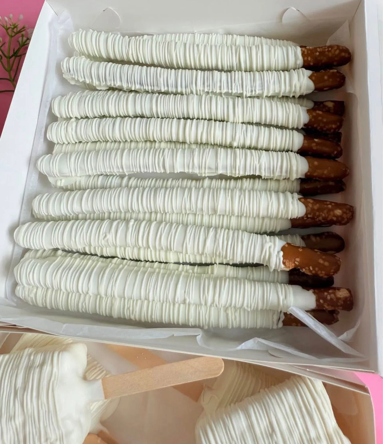 Pretzel rods by Carloti Treats
