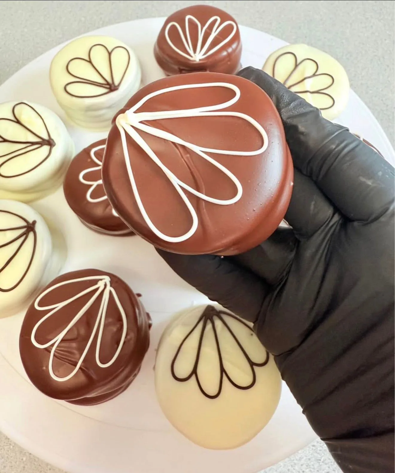 Alfajores (chocolate dipped) by Carloti Treats